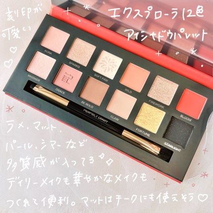 エクスプローラ12色 動物アイシャドウパレット/PERFECT DIARY/アイシャドウパレットを使ったクチコミ(2枚目)