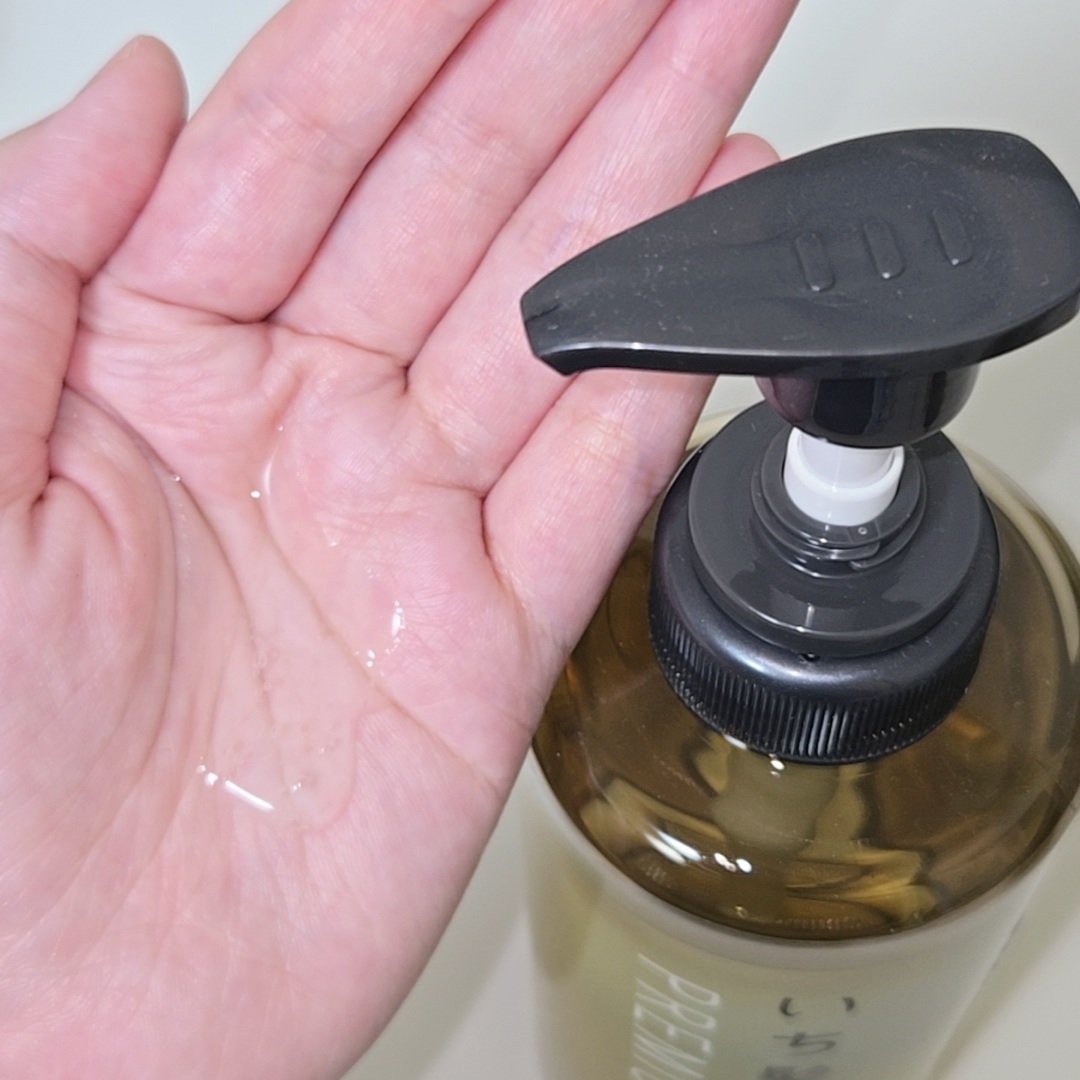 THE PREMIUM エクストラダメージケアシャンプー／トリートメント（シャイニーモイスト）/いち髪/市販シャンプーを使ったクチコミ（3枚目）