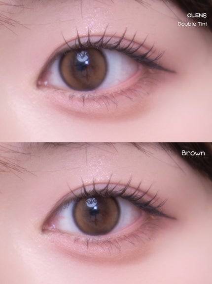 Double Tint 1day/OLENS/カラーコンタクトレンズを使ったクチコミ(6枚目)
