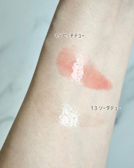 ロウグロウデューイーボール/hince/リップバームを使ったクチコミ(3枚目)