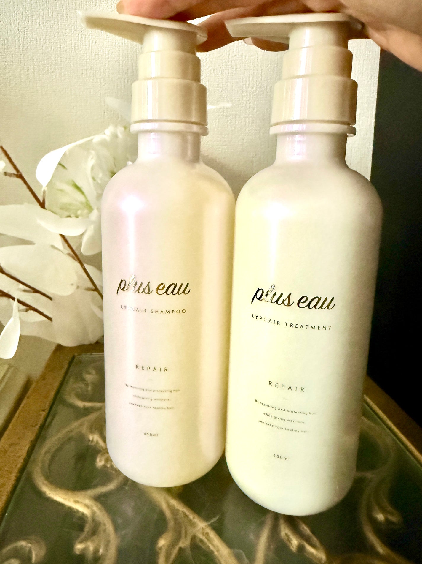 リポアシャンプー/リポアトリートメント/plus eau/市販シャンプーを使ったクチコミ(1枚目)