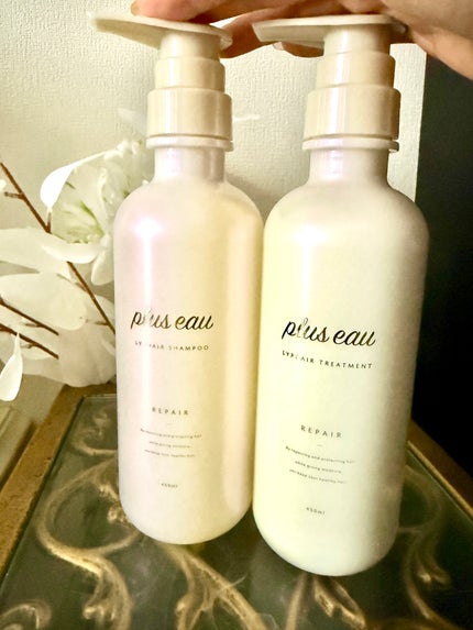 リポアシャンプー/リポアトリートメント/plus eau/市販シャンプーを使ったクチコミ(1枚目)