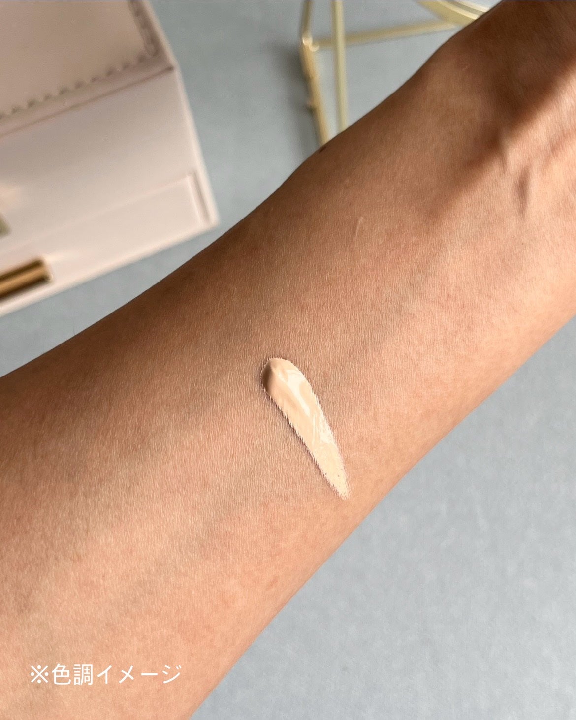 アンリミテッド ケア ツヤ セラム ファンデーション/shu uemura/リキッドファンデーションを使ったクチコミ(2枚目)