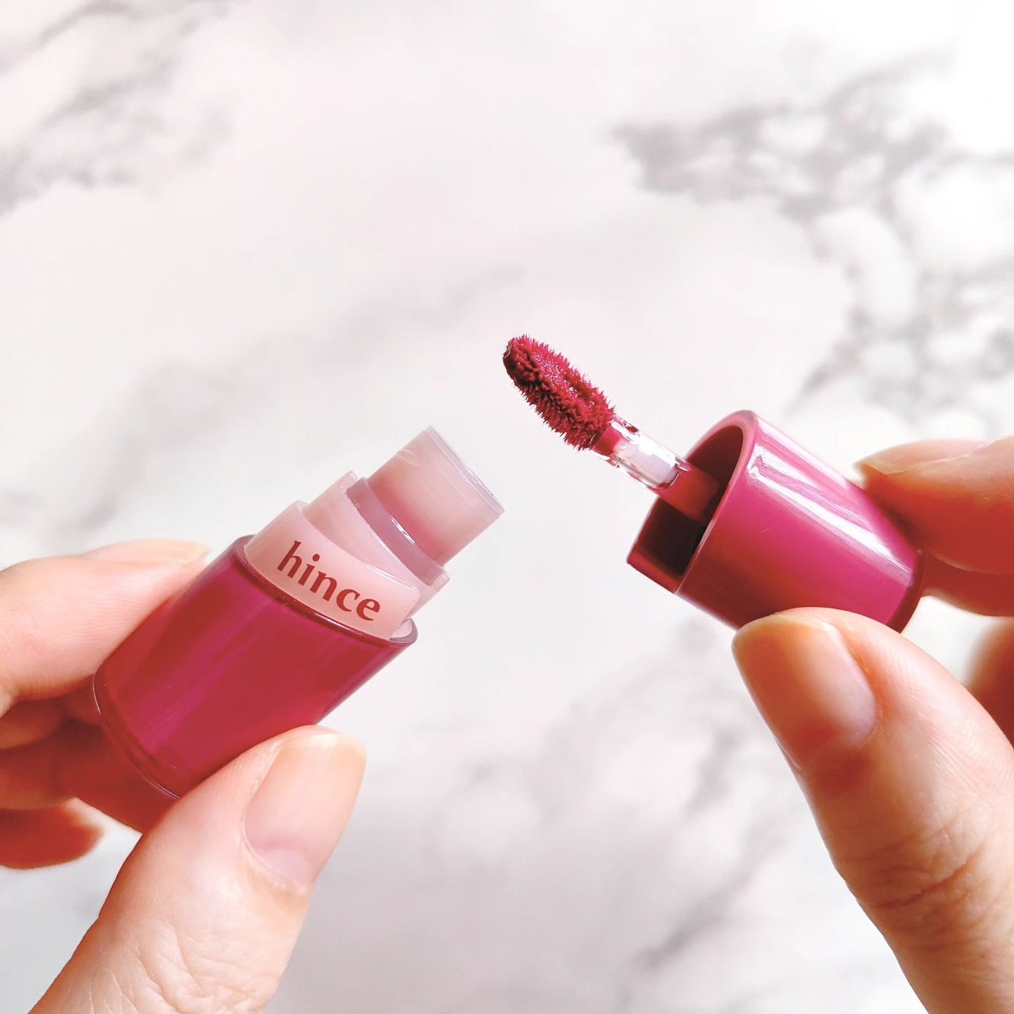 ロウグロウジェルティント/hince/リップティントを使ったクチコミ(2枚目)