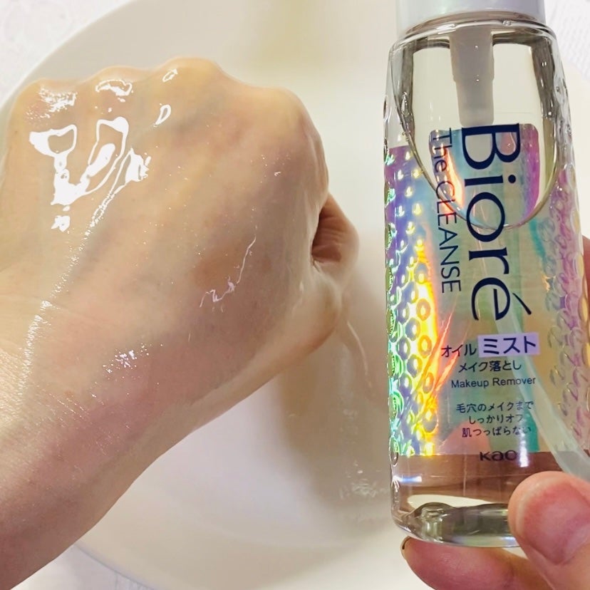 ザ クレンズ オイルミストメイク落とし/ビオレ/オイルクレンジングを使ったクチコミ(4枚目)