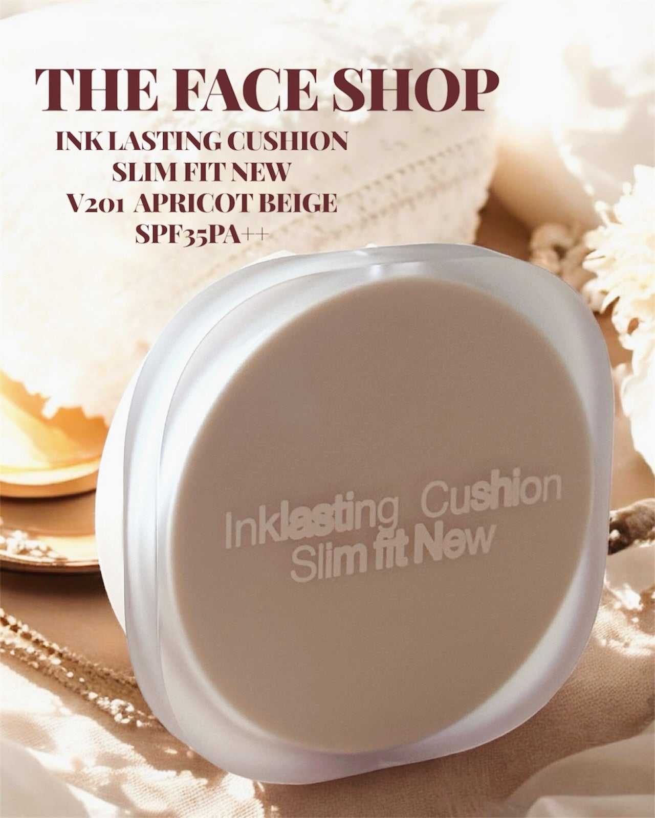 インクラスティングクッションファンデーション/THE FACE SHOP/クッションファンデーションを使ったクチコミ(1枚目)