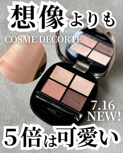 スキンシャドウ デザイニング パレット 06 fruit bijou/DECORTÉ/アイシャドウパレットを使ったクチコミ(1枚目)