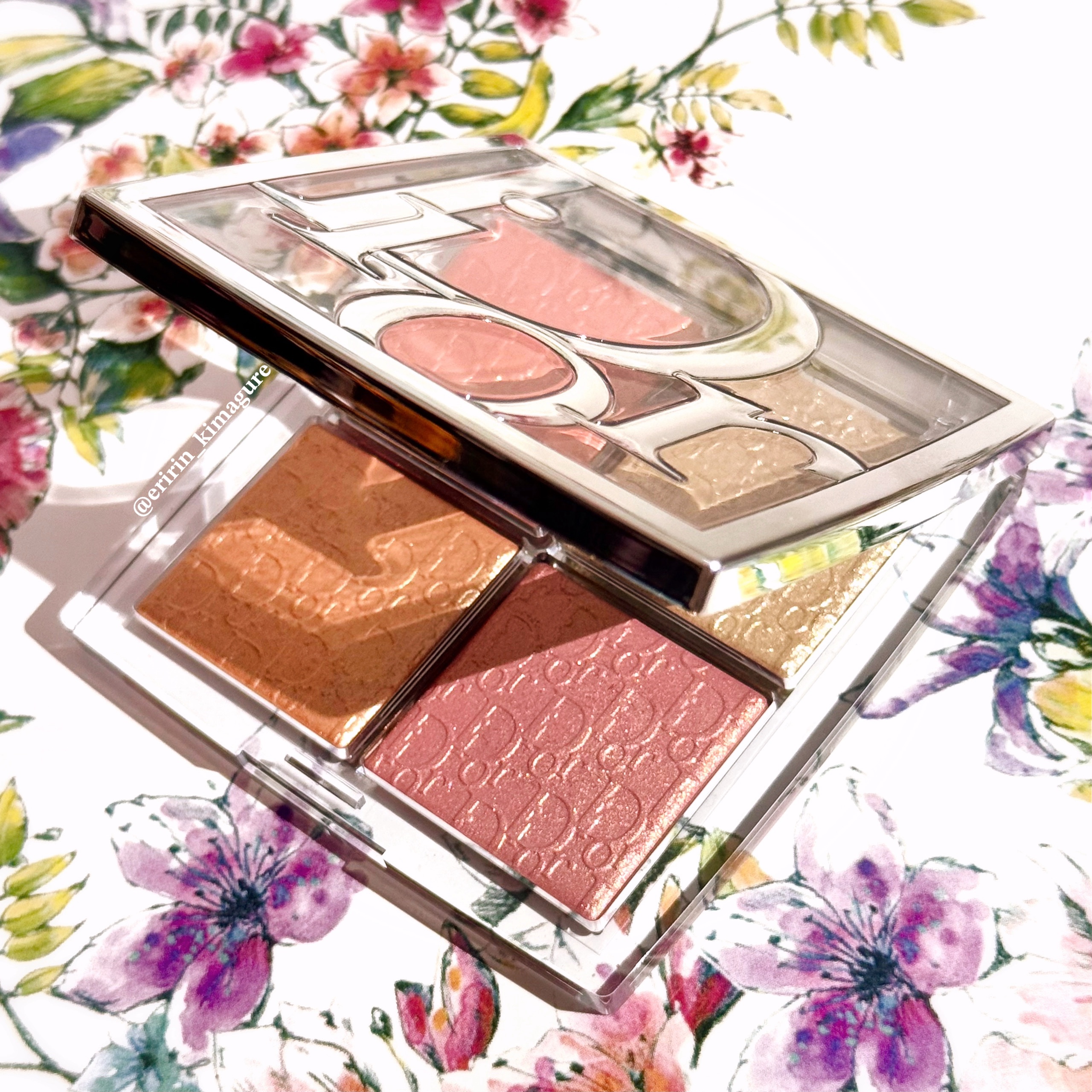 ディオール バックステージ フェイス グロウ パレット/Dior/ハイライトを使ったクチコミ（3枚目）