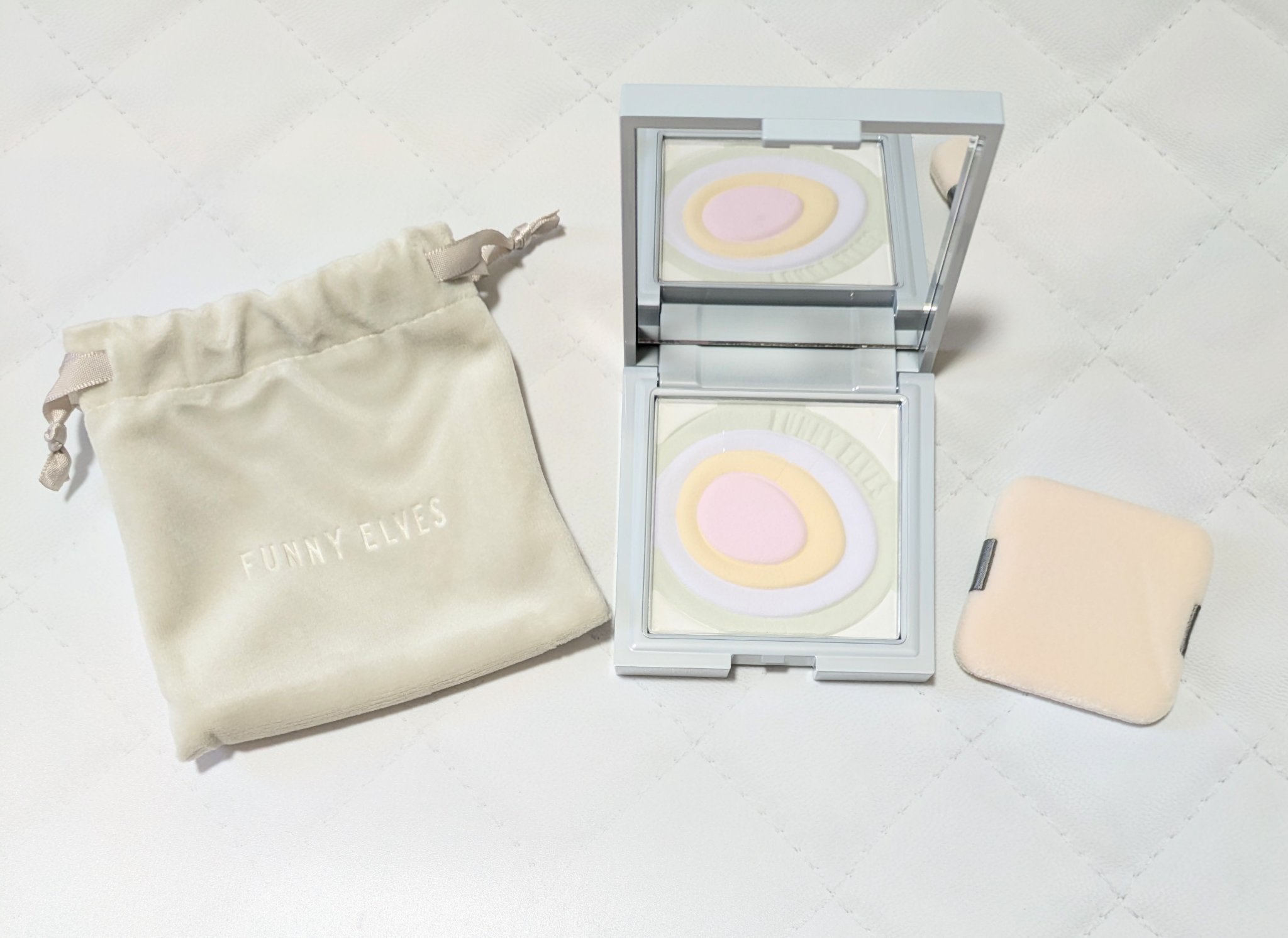 ネビュラ プレストパウダー/FUNNY ELVES方里/プレストパウダーを使ったクチコミ（3枚目）