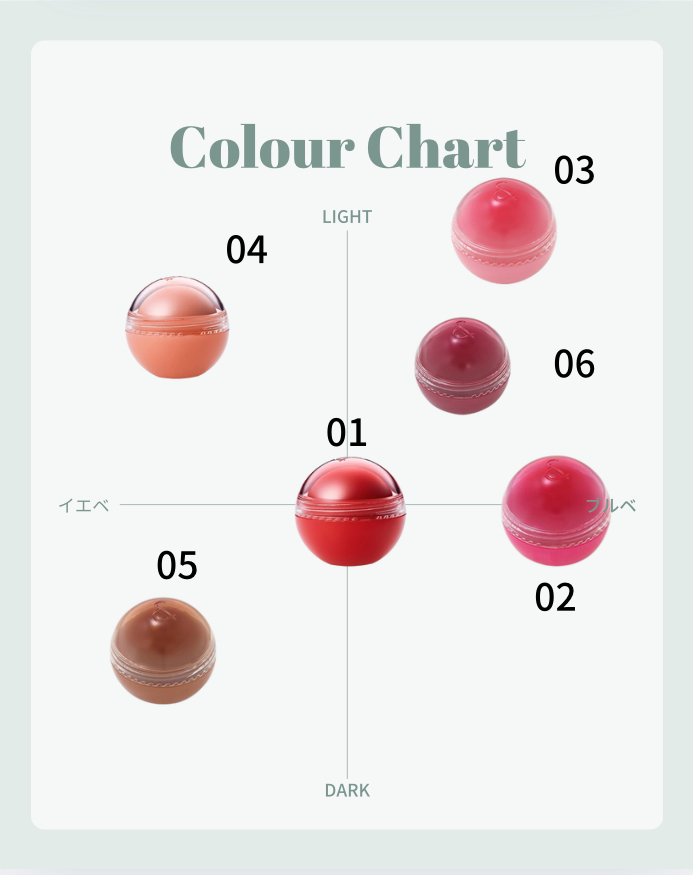 ジューシーロールチーク 01 レアアップル(RARE APPLE)/rom&nd/ジェル・クリームチークを使ったクチコミ（2枚目）