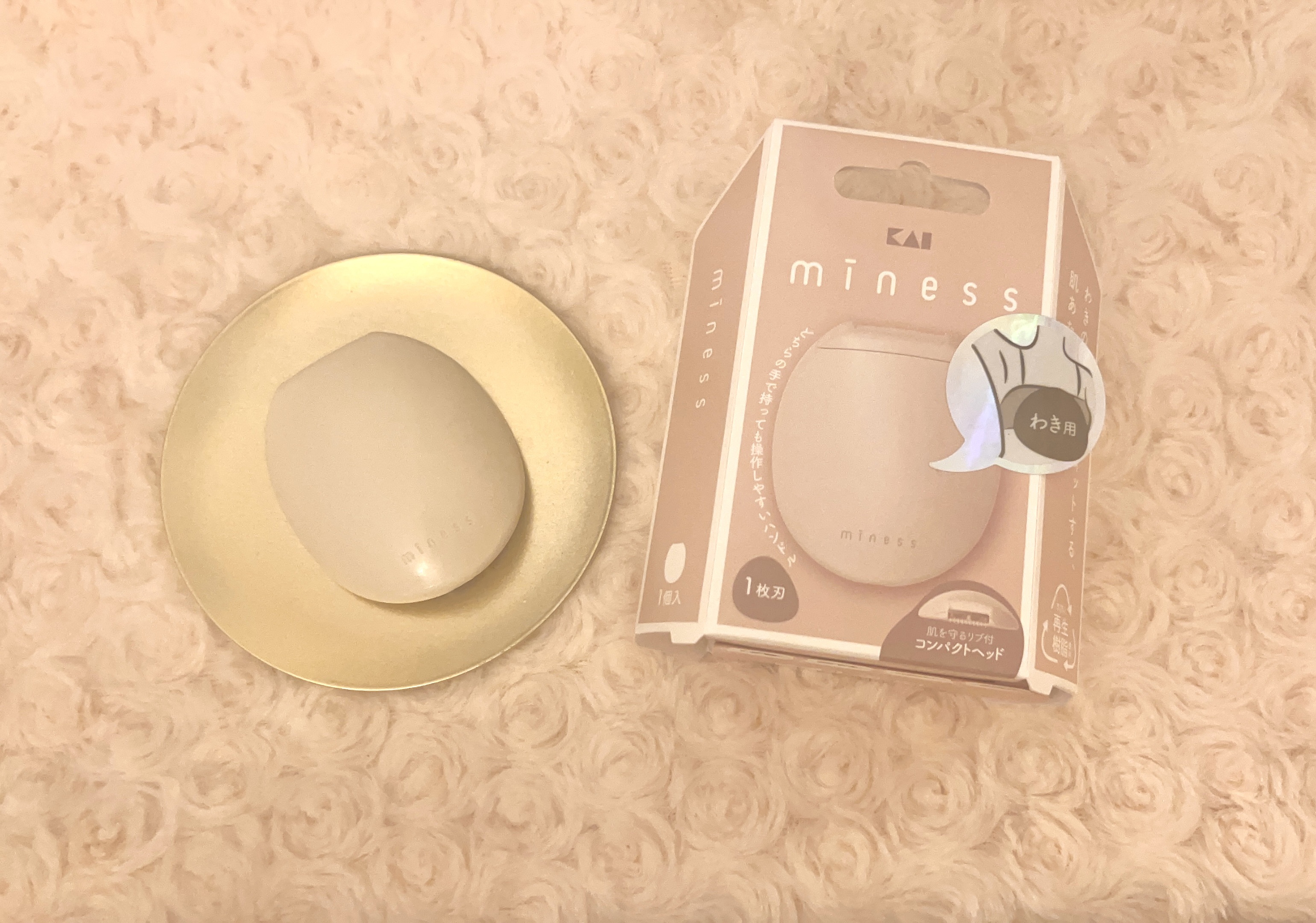 miness わき用カミソリ/貝印/シェーバーを使ったクチコミ（1枚目）