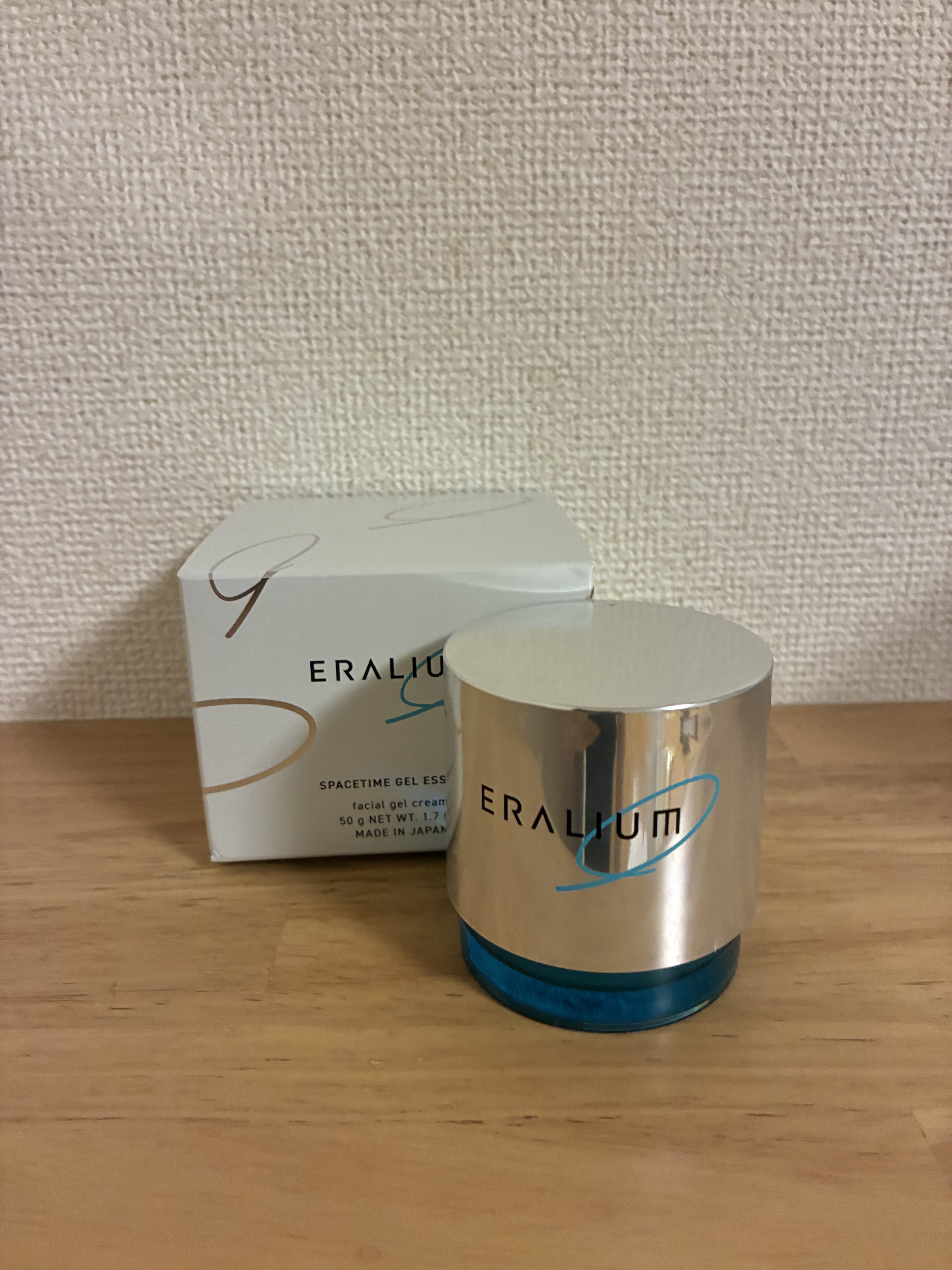 エラリウム スペースタイム ジェルエッセンス/ERALIUM/フェイスクリームを使ったクチコミ（1枚目）