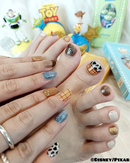 セミキュアジェルネイル(ハンド)/ohora/ネイルシールを使ったクチコミ(6枚目)