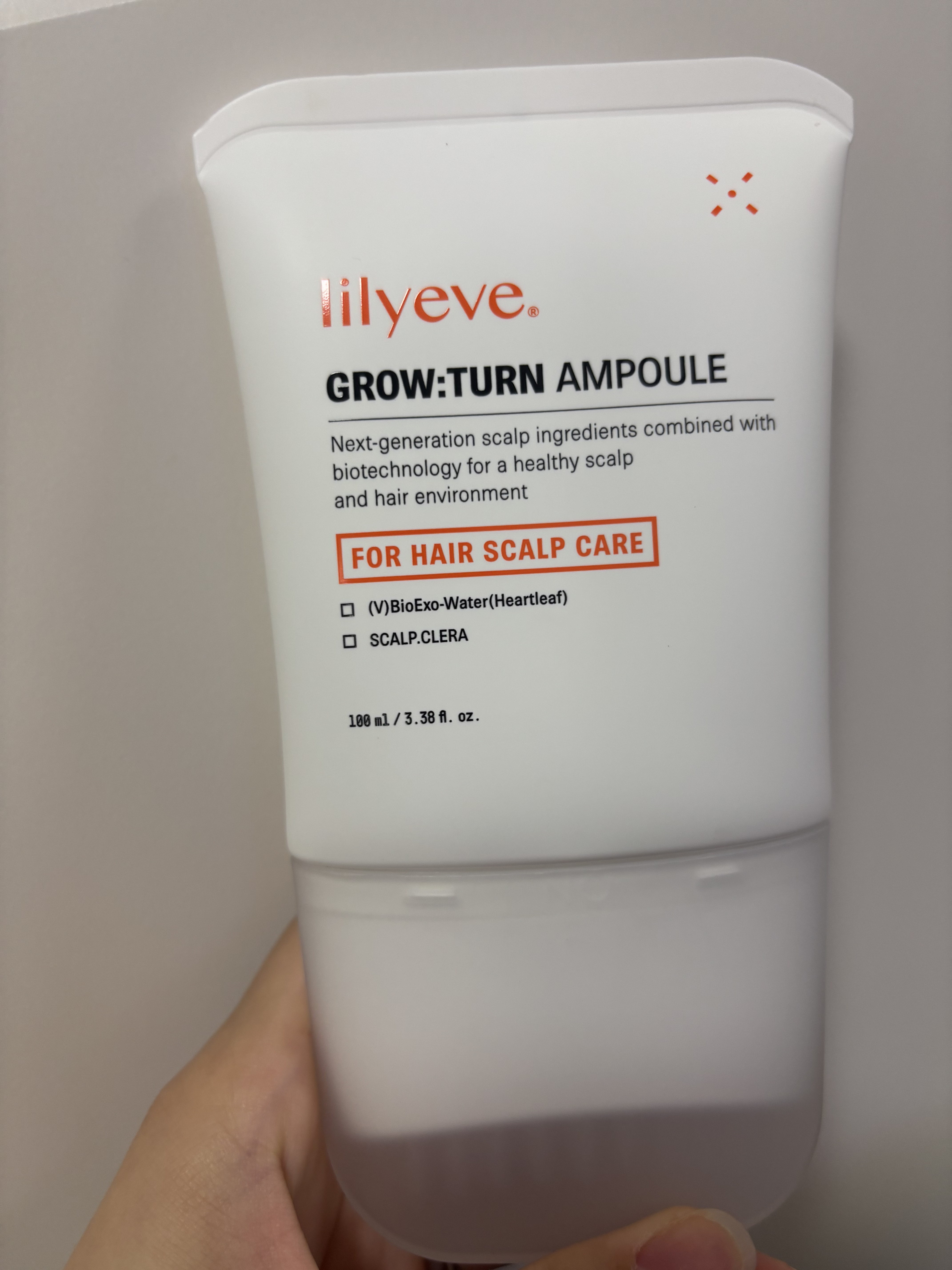 グローターンヘアアンプル/リリーイブ/頭皮ローションを使ったクチコミ（1枚目）