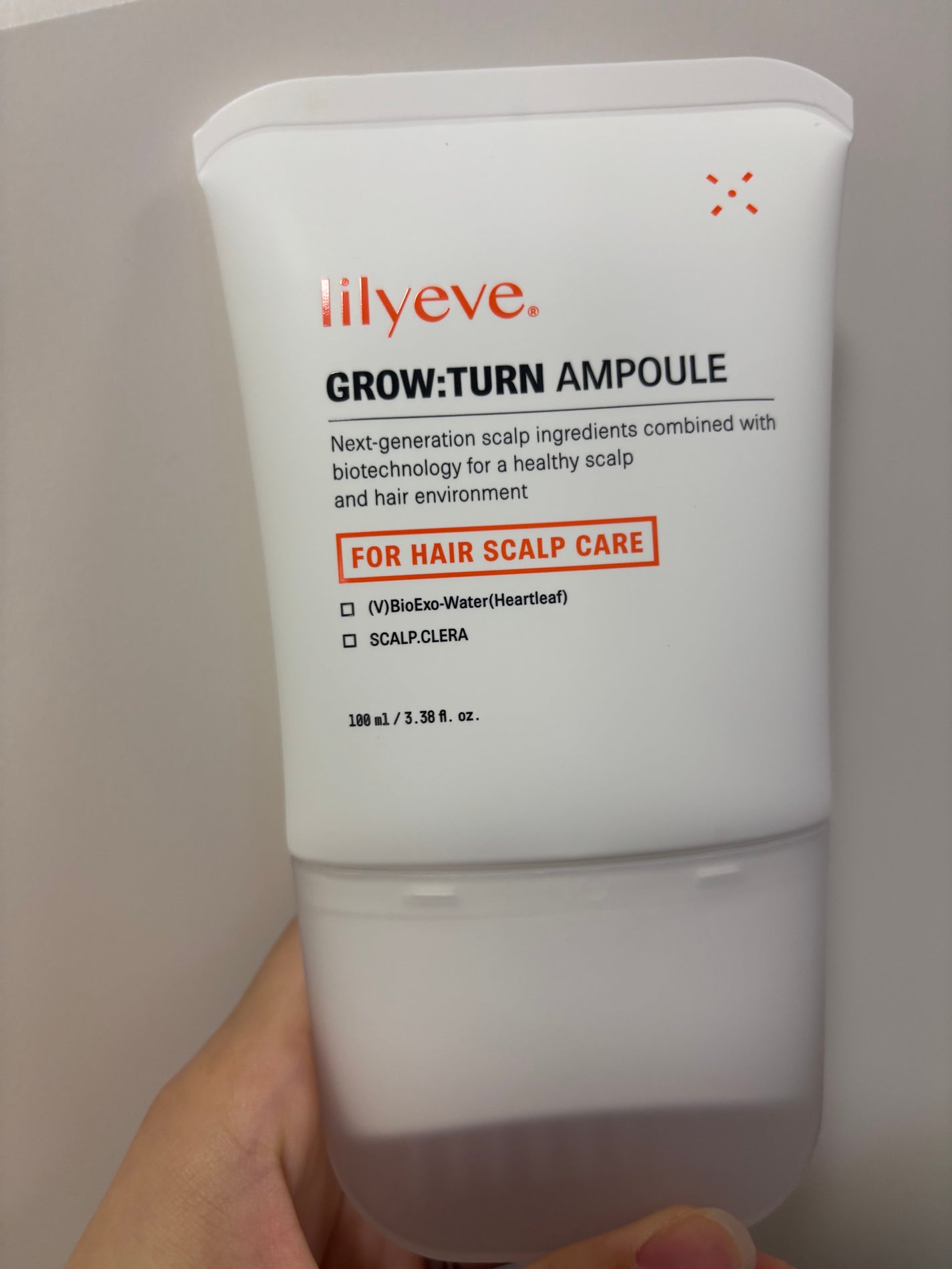 グローターンヘアアンプル/リリーイブ/頭皮ローションを使ったクチコミ(1枚目)