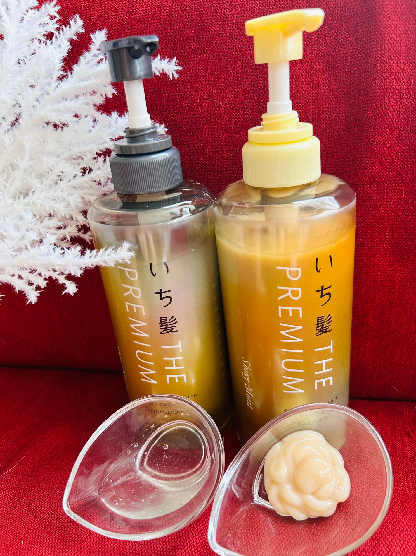 THE PREMIUM エクストラダメージケアシャンプー/トリートメント(シャイニーモイスト)/いち髪/市販シャンプーを使ったクチコミ(1枚目)