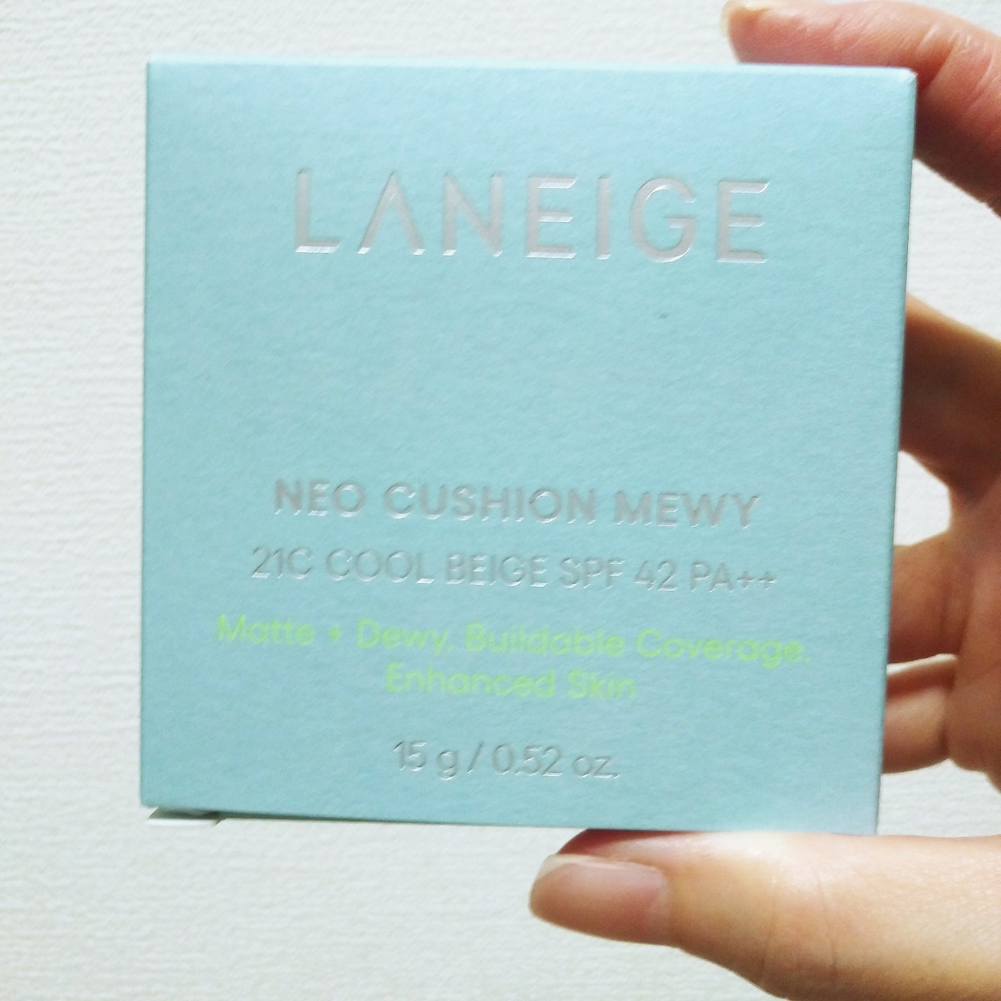 ラネージュ ネオクッション ミュイ /LANEIGE/クッションファンデーションを使ったクチコミ(2枚目)