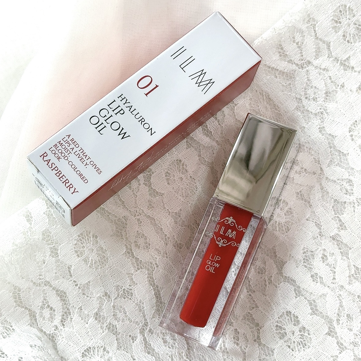 ヒアルロンリップグロウオイル/ILM/リップオイルを使ったクチコミ（3枚目）