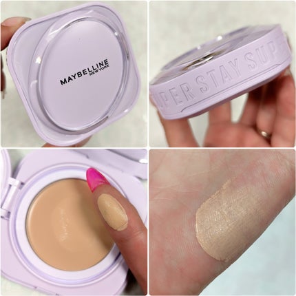 SPステイ クリームパクト ファンデーション/MAYBELLINE NEW YORK/クリーム・エマルジョンファンデーションを使ったクチコミ(2枚目)