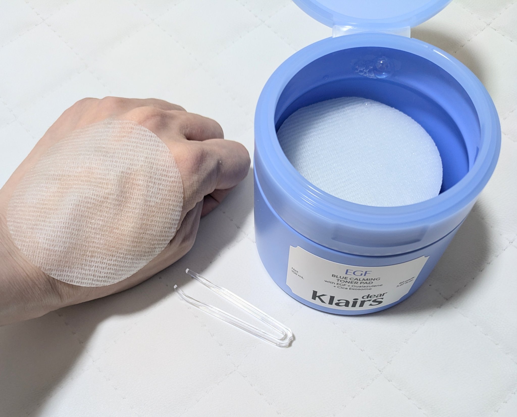 ブルーACカーミングセラム/Klairs/美容液を使ったクチコミ（3枚目）