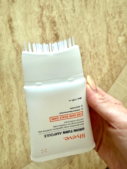 グローターンヘアアンプル/リリーイブ/頭皮ローションを使ったクチコミ(2枚目)