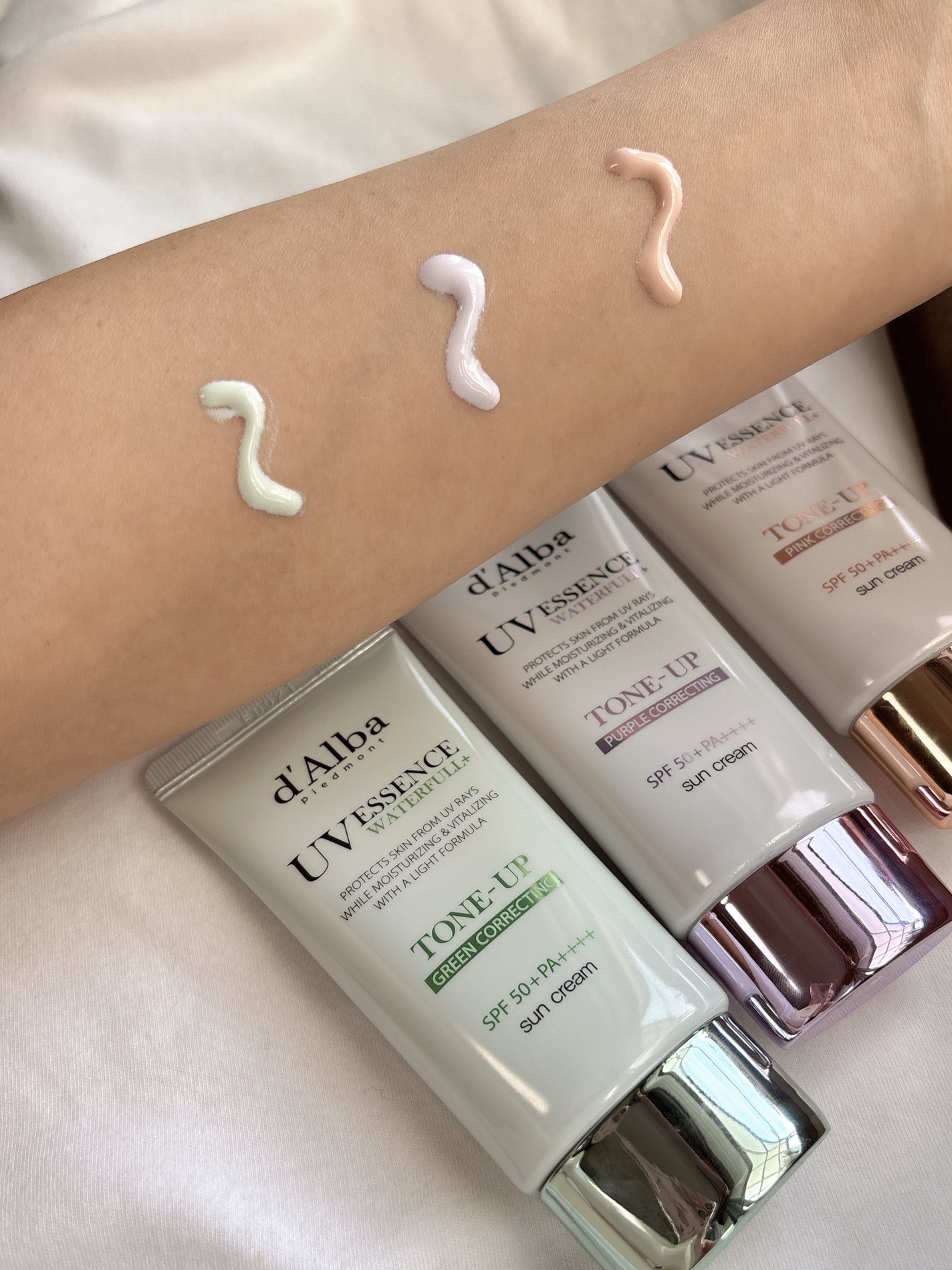 ダルバ ウォータフル トーンアップ サンクリーム(パープル)/ダルバ/日焼け止めクリームを使ったクチコミ(6枚目)