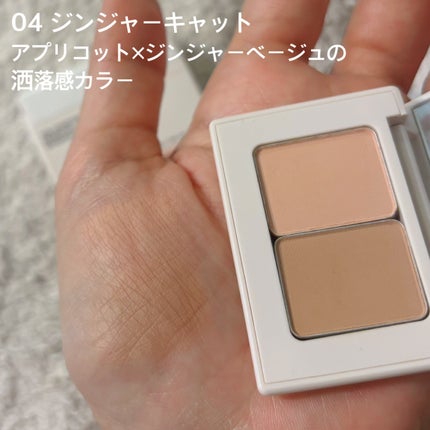 アイステイン エッセンシャル シャドウ デュオ/VDL/アイシャドウパレットを使ったクチコミ(3枚目)