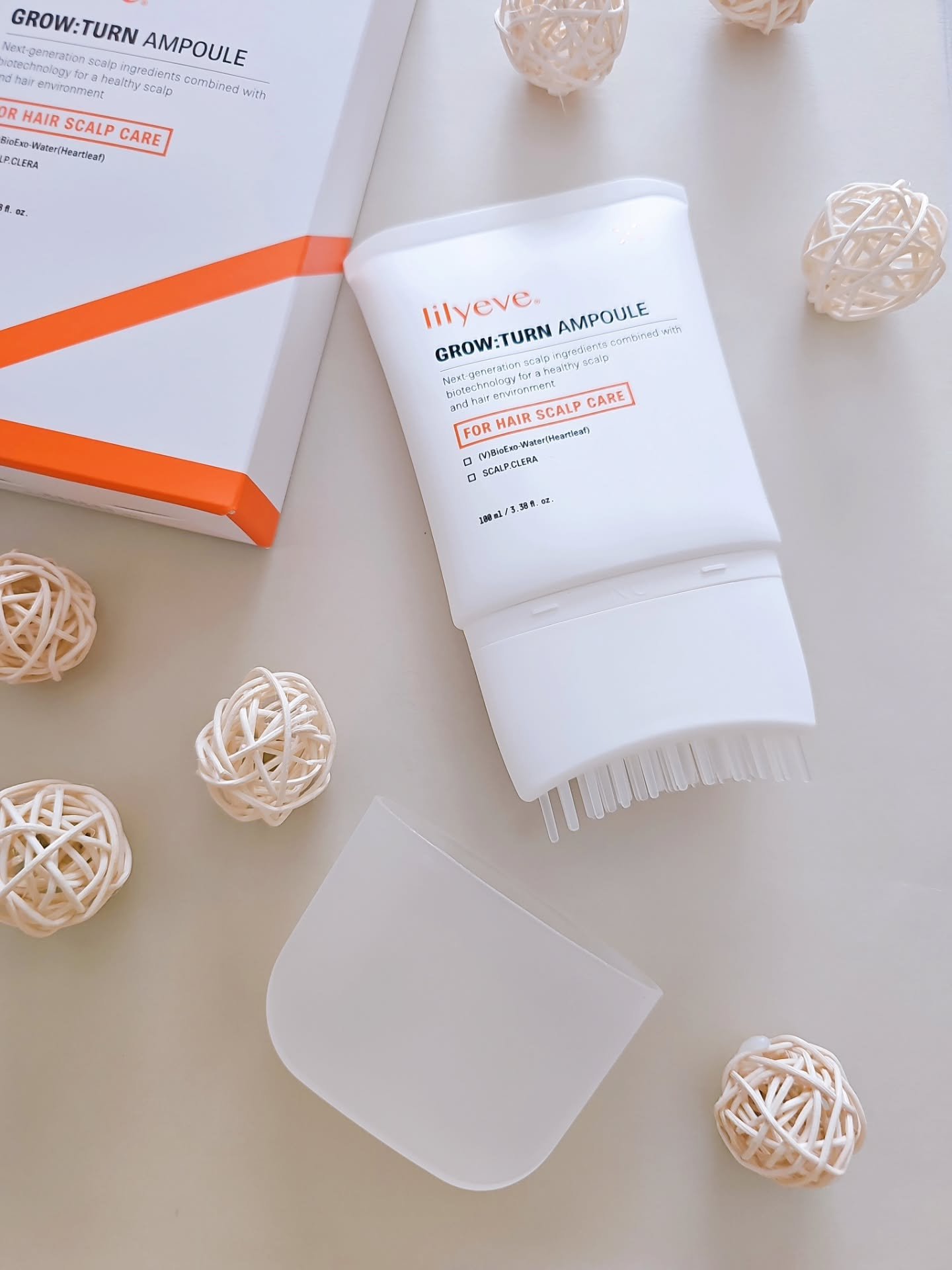 グローターンヘアアンプル/リリーイブ/頭皮ローションを使ったクチコミ（2枚目）