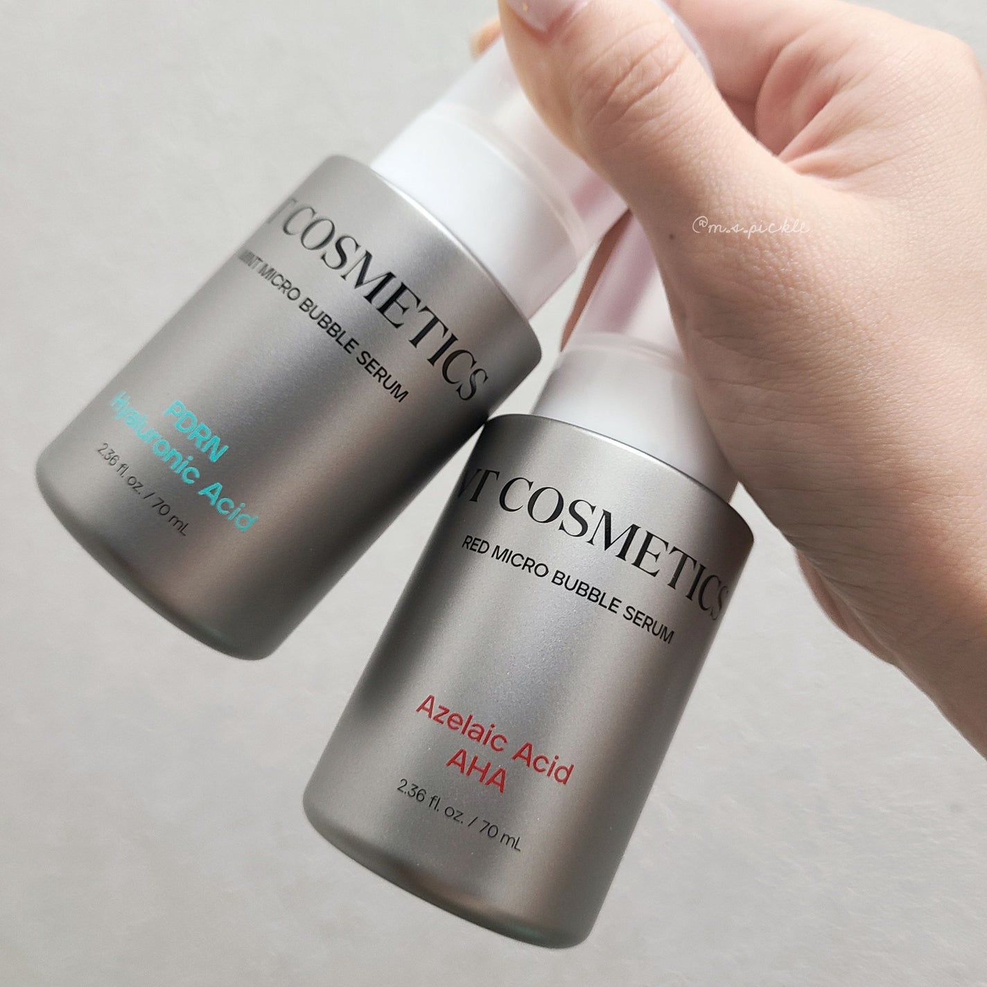 PDRN ヒアルロン酸 ミントマイクロバブルセラム/VT/美容液を使ったクチコミ(1枚目)