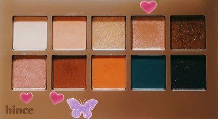 ニューデップスアイシャドウパレット/hince/アイシャドウパレットを使ったクチコミ(2枚目)