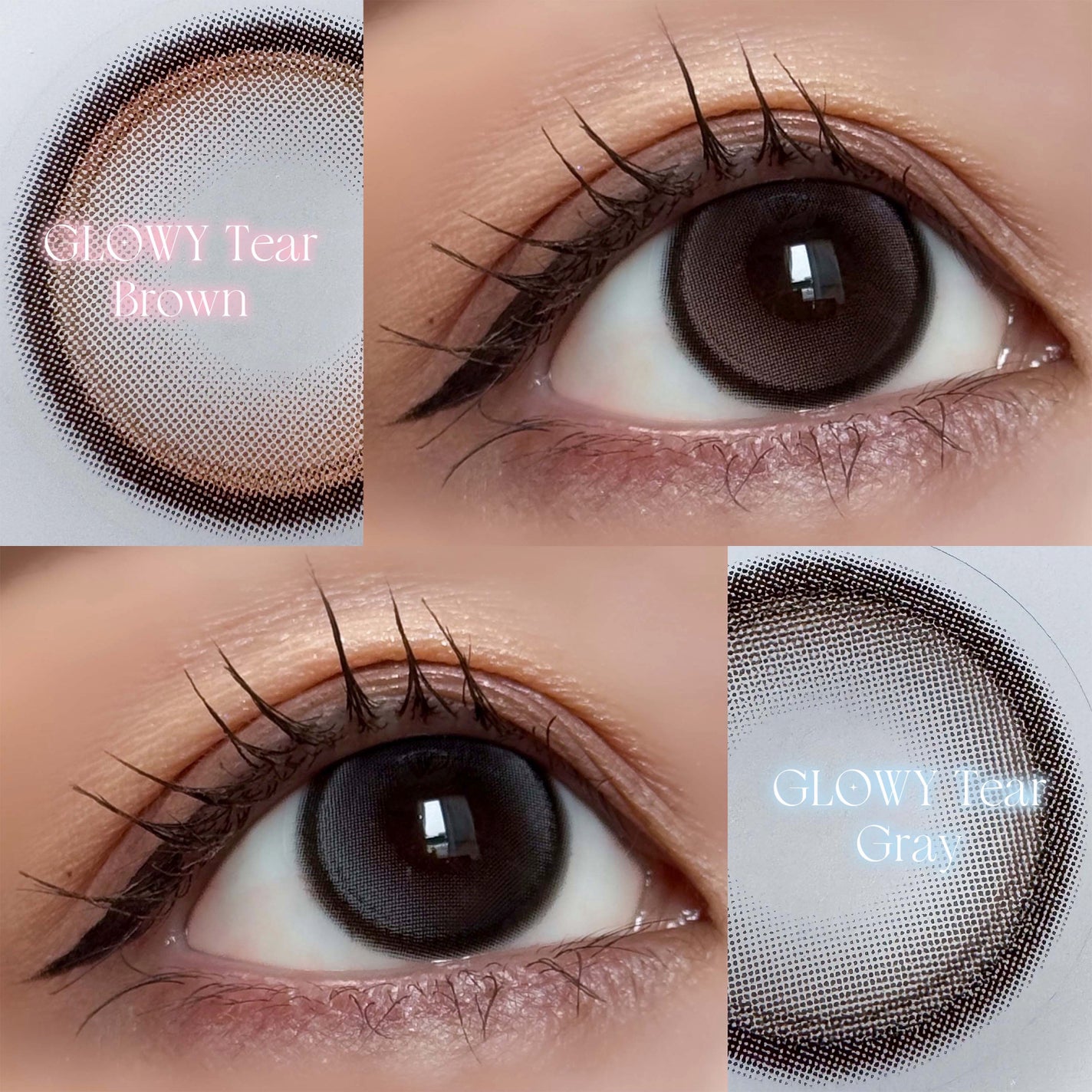 Glowy Tear 1day/OLENS/ワンデー(1DAY)カラコンを使ったクチコミ(2枚目)