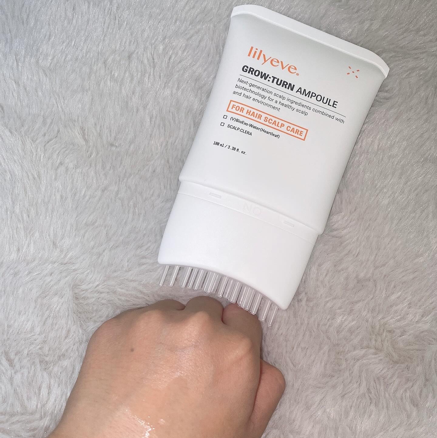 グローターンヘアアンプル/リリーイブ/頭皮ローションを使ったクチコミ（3枚目）