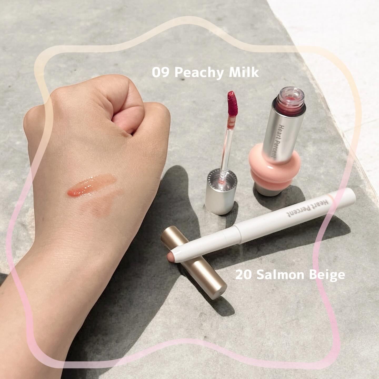 ドットオンムードリップペンシル/Heart Percent/リップライナーを使ったクチコミ（2枚目）