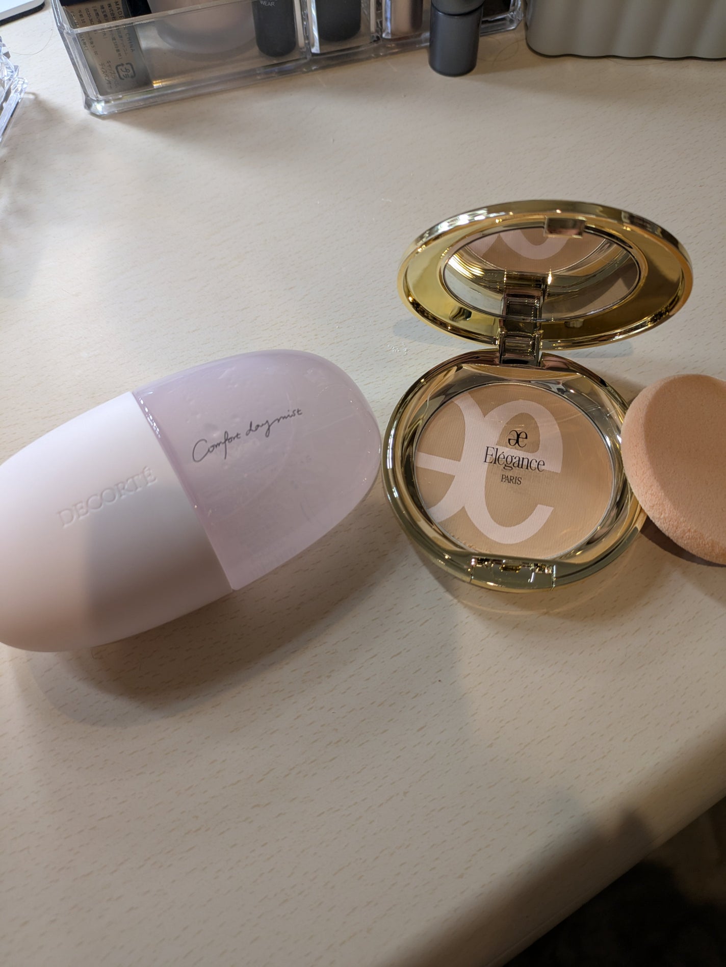 コンフォート デイミスト セット&プロテクト/DECORTÉ/ミスト状化粧水を使ったクチコミ(1枚目)