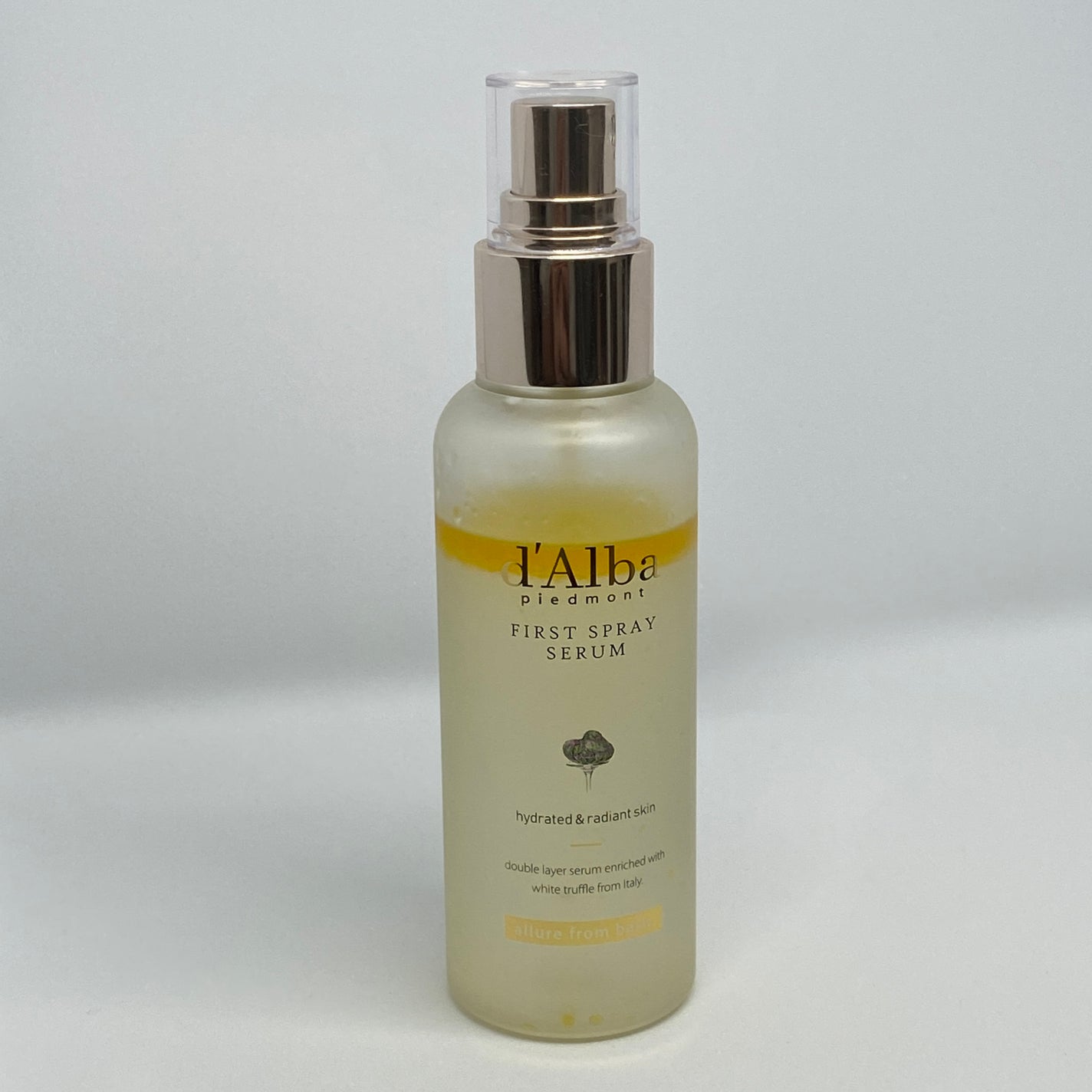 ダルバ ホワイトトリュフファーストスプレーセラム/ダルバ/ミスト状化粧水を使ったクチコミ(4枚目)