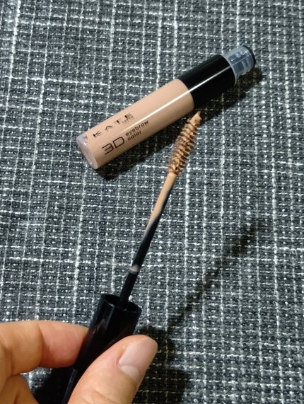 ケイト 3DアイブロウカラーZ/KATE/眉マスカラを使ったクチコミ(4枚目)