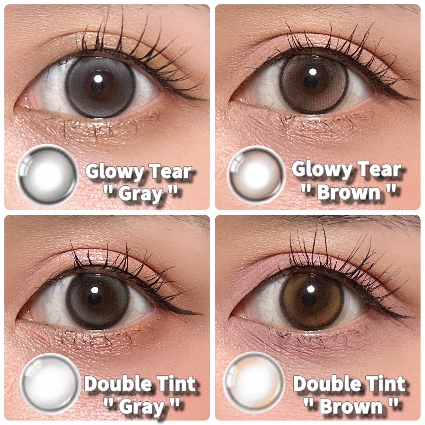 Double Tint 1day/OLENS/カラーコンタクトレンズを使ったクチコミ（2枚目）