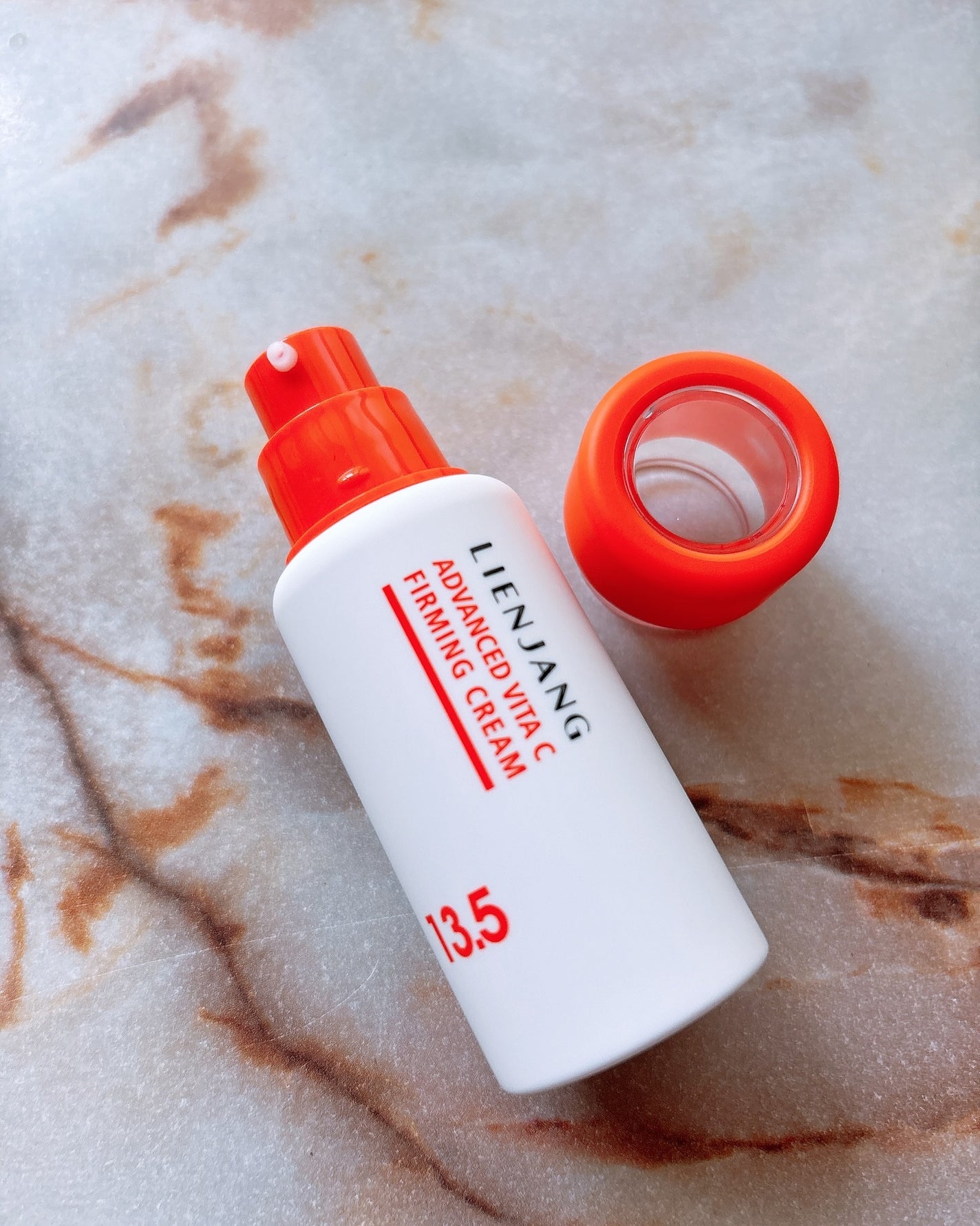 アドバンスド ビタC ファーミングクリーム 13.5/リエンジャン/フェイスクリームを使ったクチコミ(2枚目)