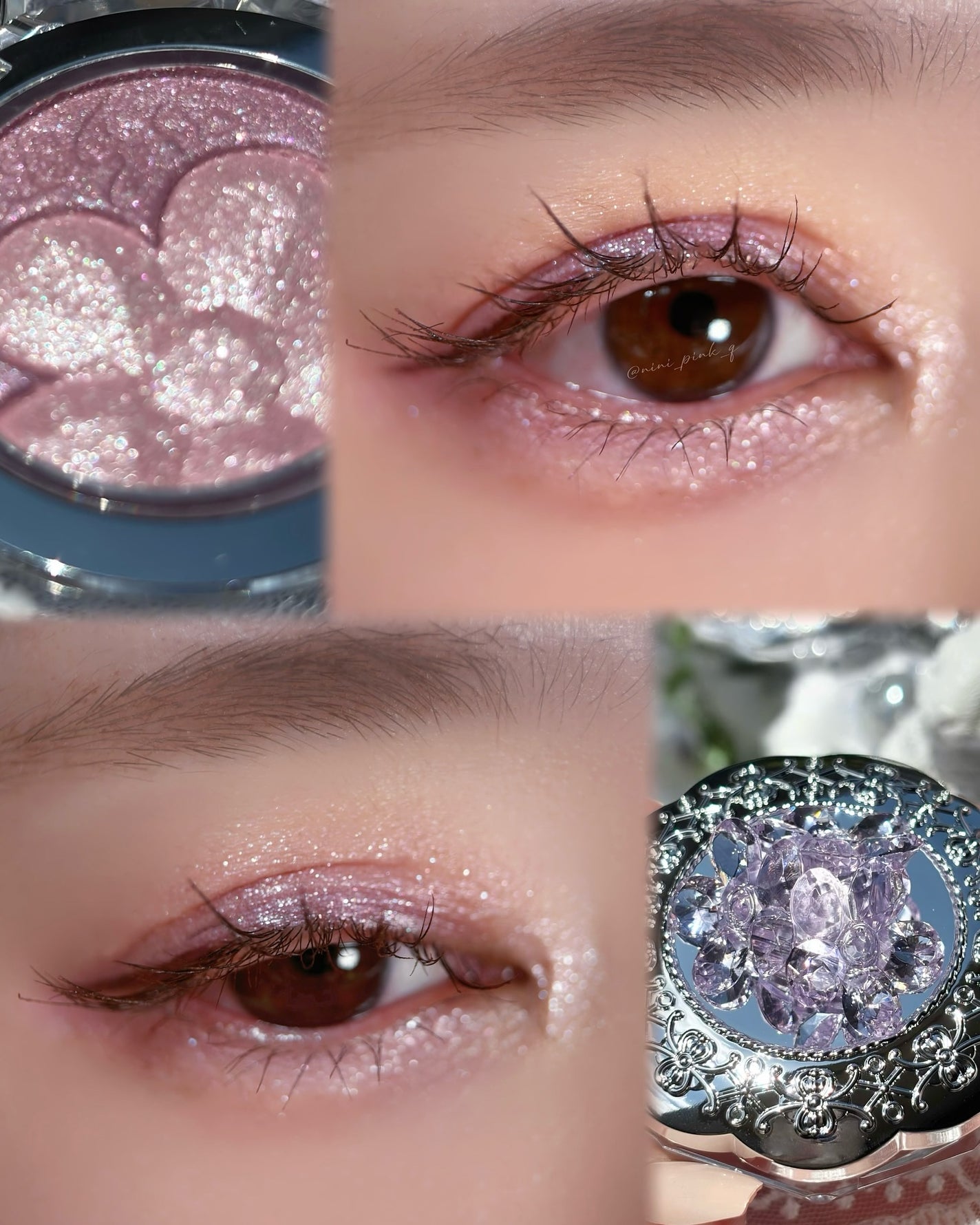 ジルスチュアート クリスタルブルーム ペタルクチュールアイズ デュオ/JILL STUART/アイシャドウパレットを使ったクチコミ(6枚目)