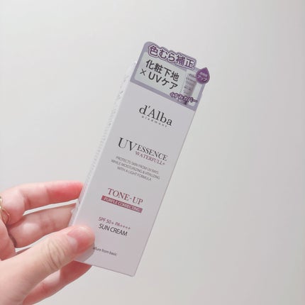 ウォータフルトーンアップサンクリーム/ダルバ/日焼け止めクリームを使ったクチコミ(1枚目)