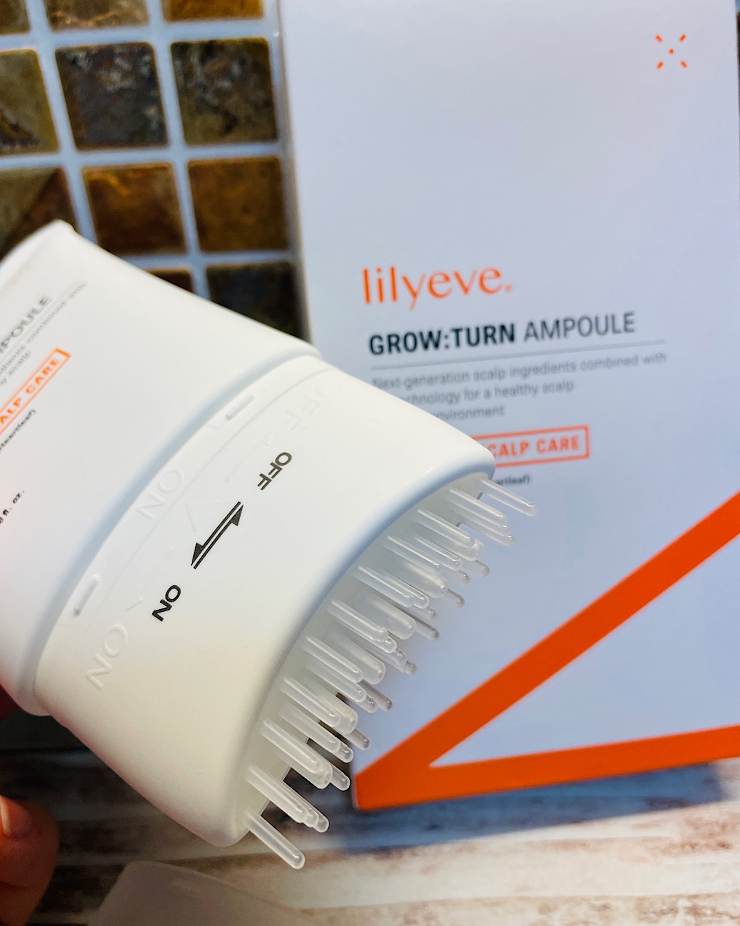 グローターンヘアアンプル/リリーイブ/頭皮ローションを使ったクチコミ（2枚目）