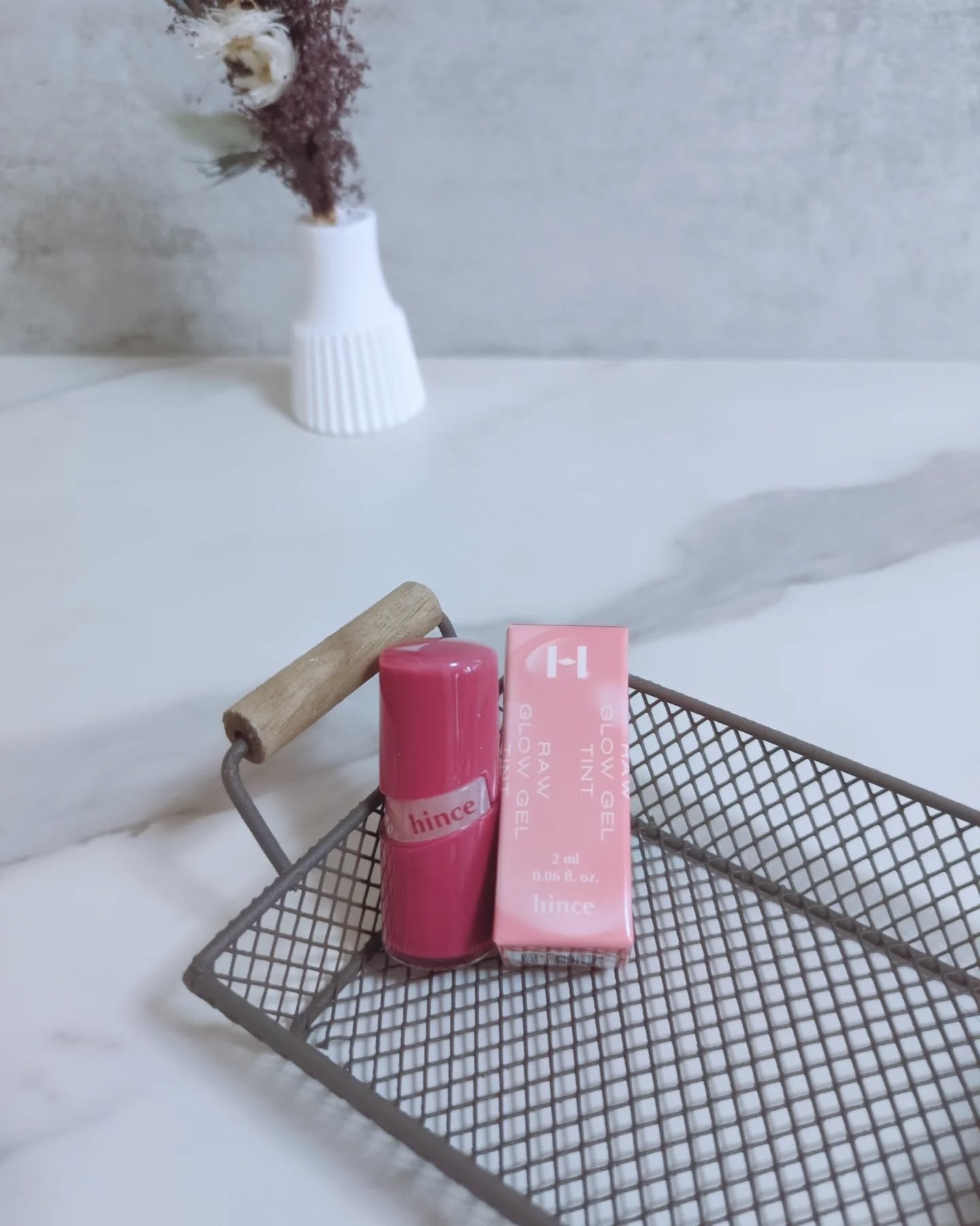 ロウグロウジェルティント R007 チル/hince/リップティントを使ったクチコミ（2枚目）