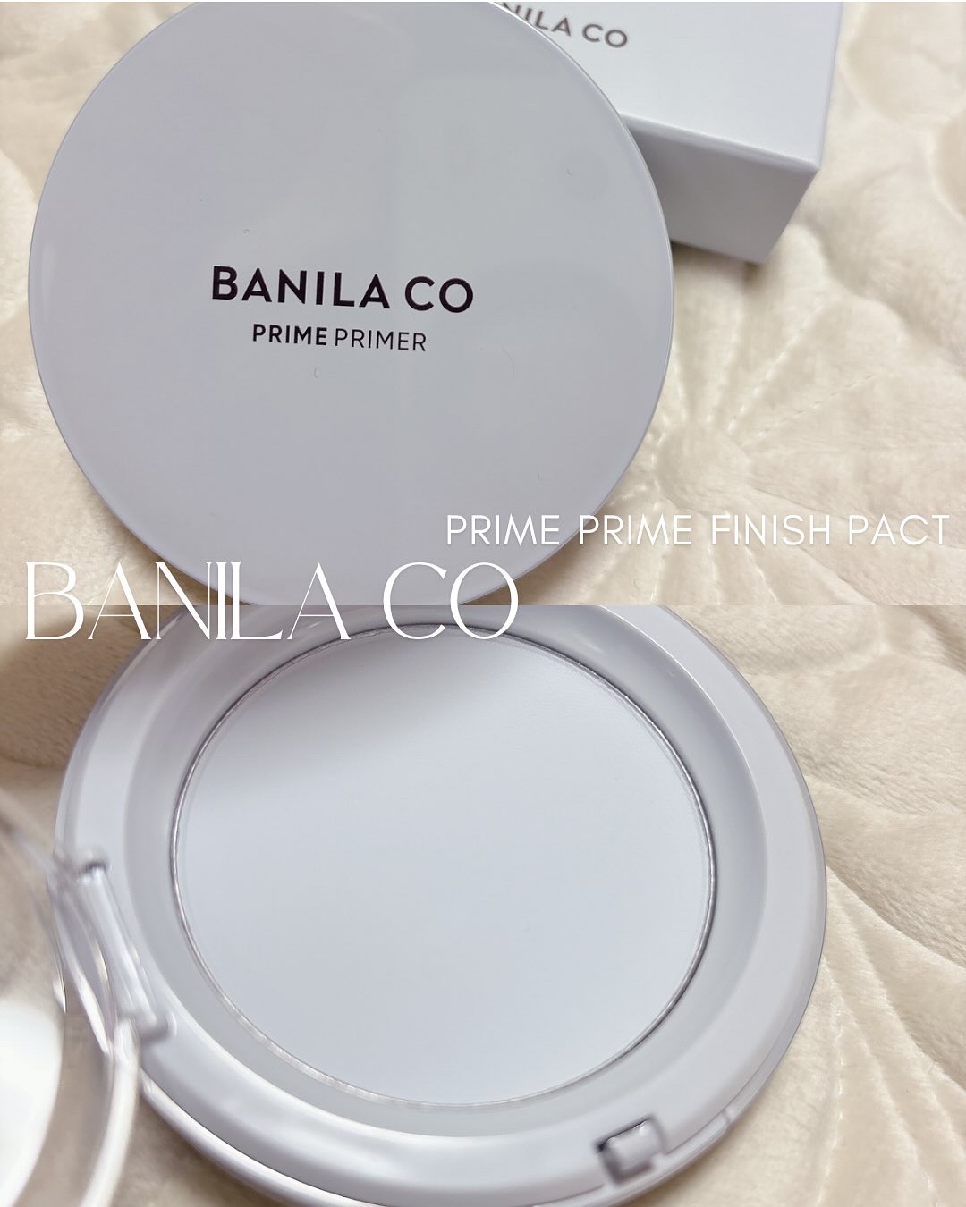 バニラコ プライムプライマーフィニッシュパクト ラベンダー/BANILA CO/プレストパウダーを使ったクチコミ（1枚目）