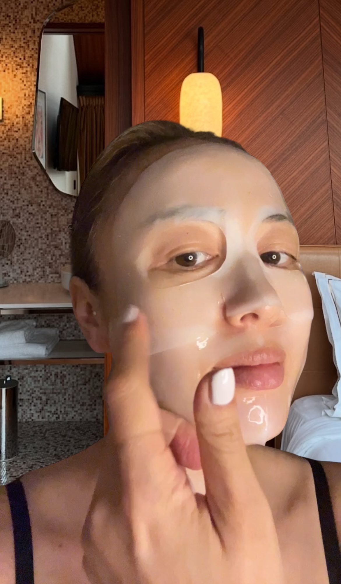 スージングリペア トーニングゲルマスク/ダーマファーム/シートマスク・パックを使ったクチコミ（3枚目）