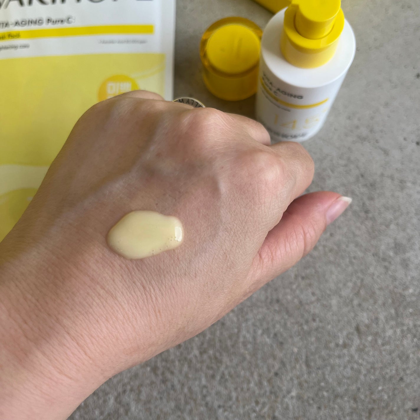 8デイズピュアビタミンCアンプル/VARI:HOPE/美容液を使ったクチコミ(3枚目)