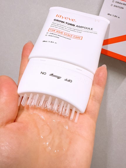 グローターン 100ml/リリーイブ/頭皮ローションを使ったクチコミ(4枚目)