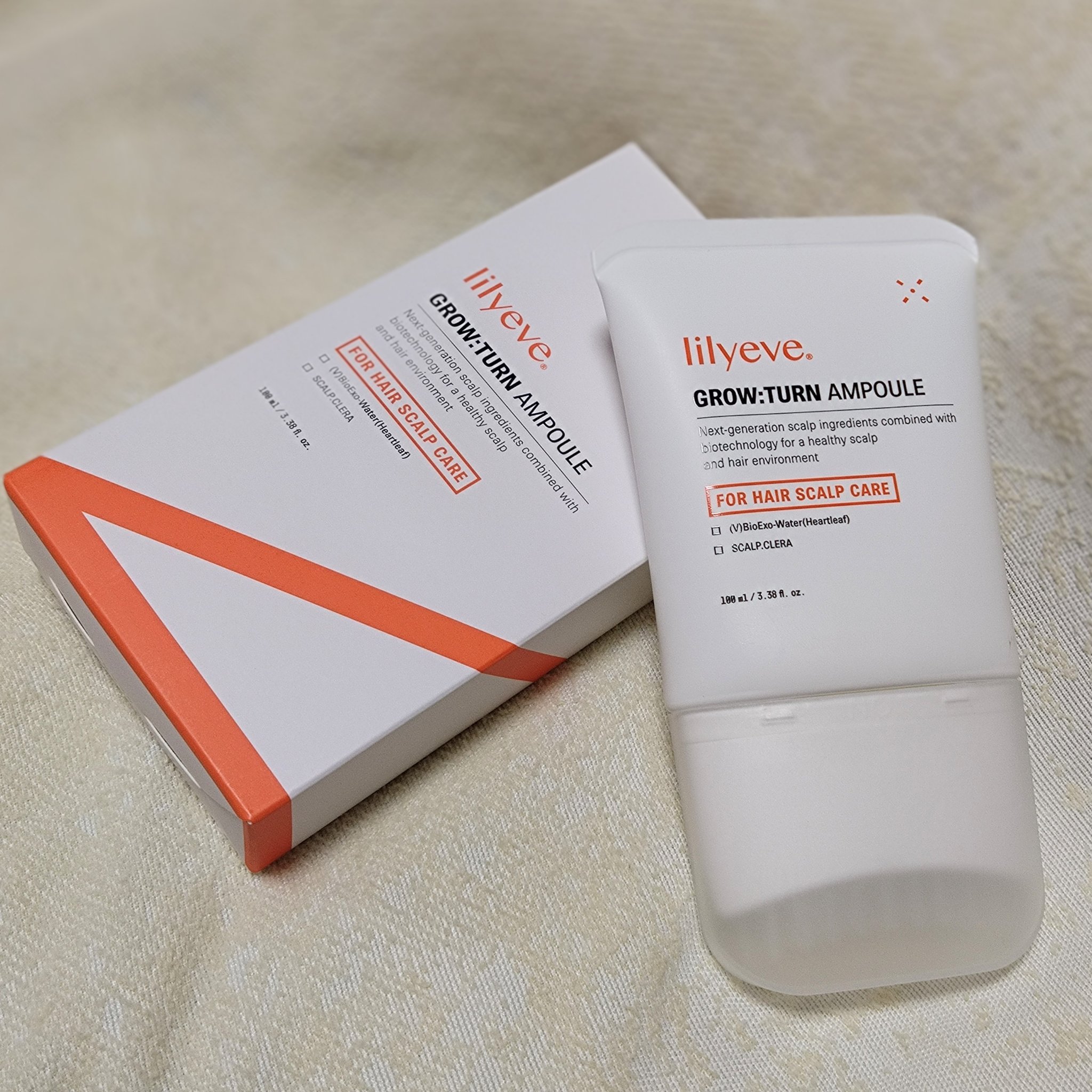 グローターン 100ml/リリーイブ/頭皮ローションを使ったクチコミ（1枚目）