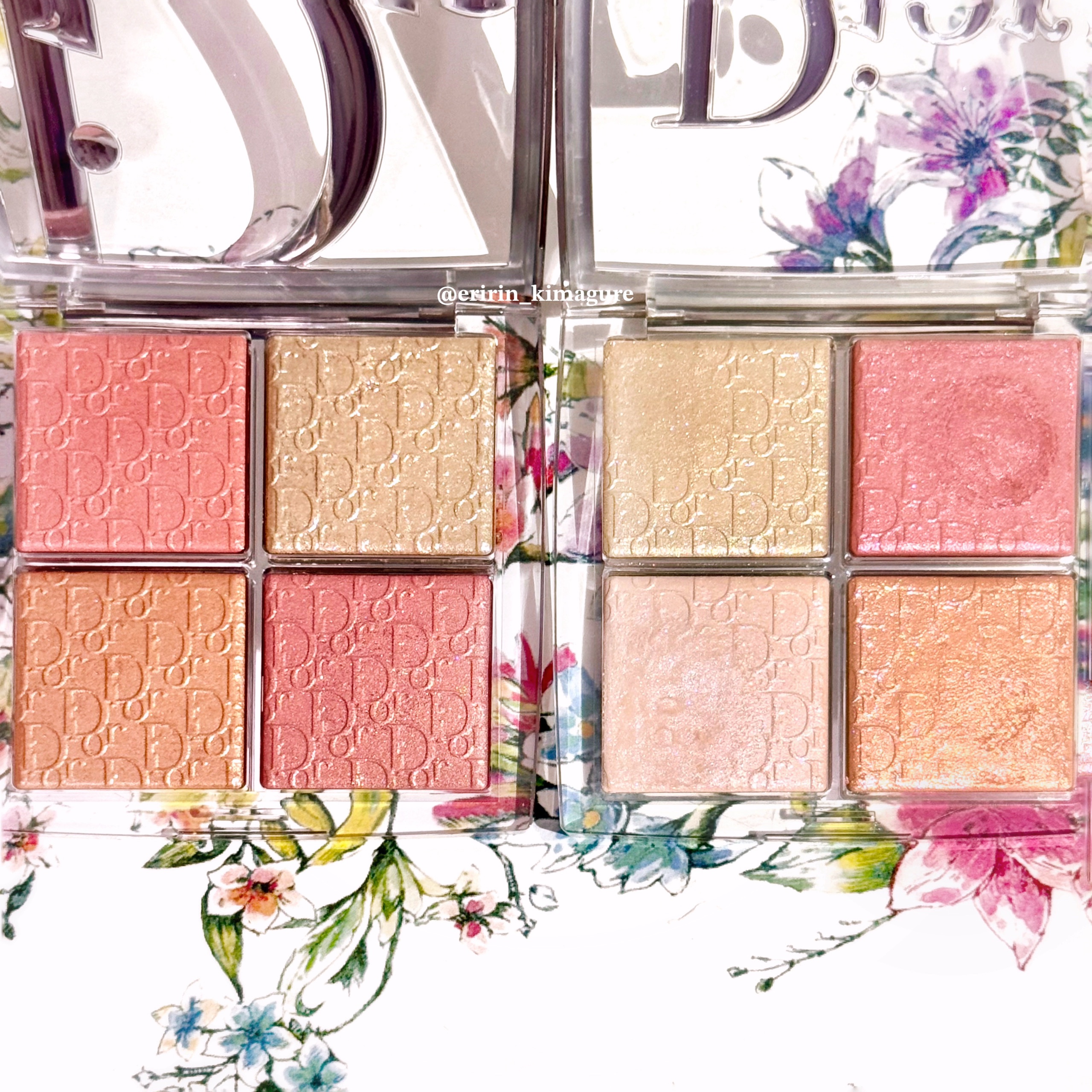 ディオール バックステージ フェイス グロウ パレット/Dior/ハイライトを使ったクチコミ（3枚目）