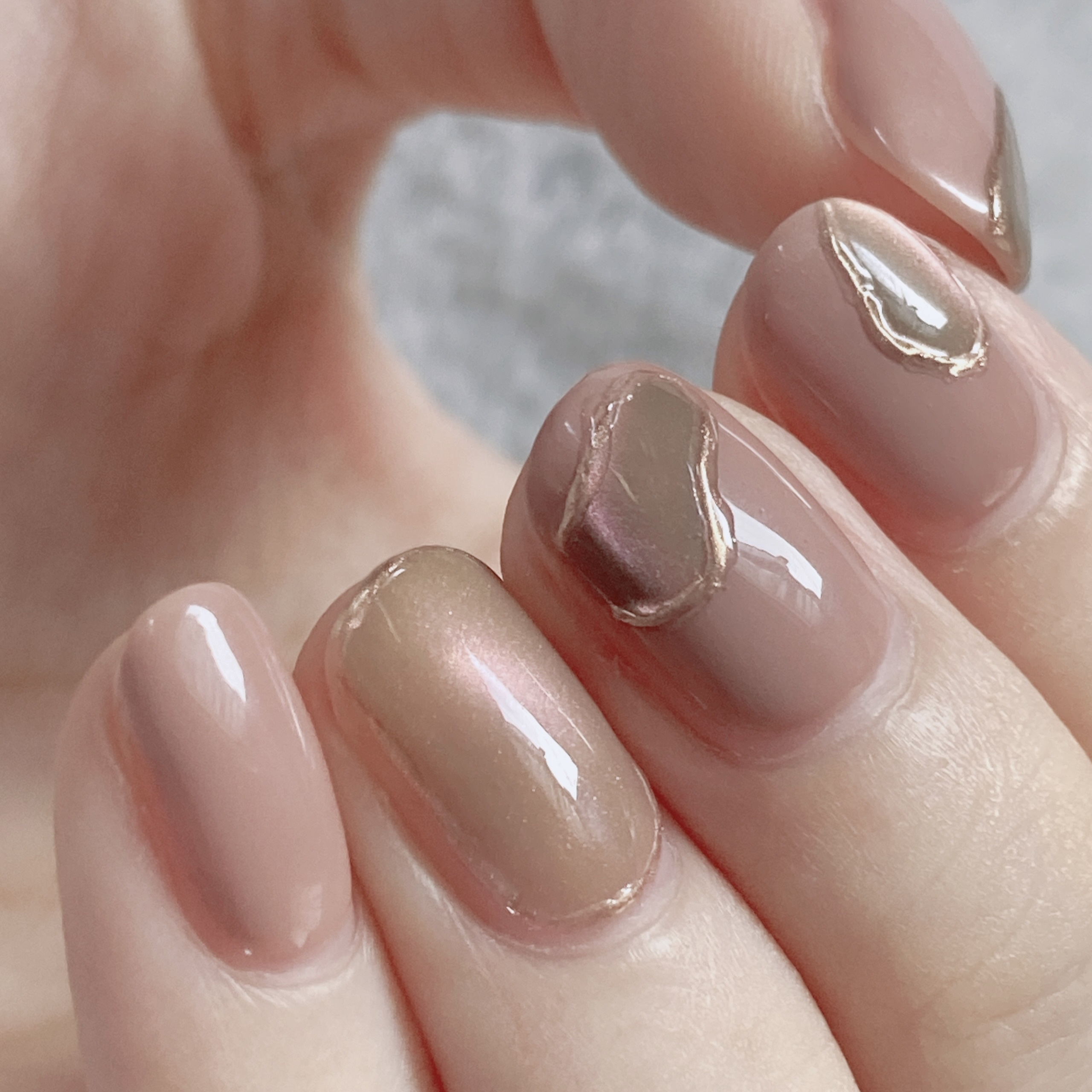 マグネットジェル/NAILTOWN/ジェルネイルを使ったクチコミ（3枚目）