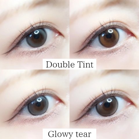 Double Tint 1day/OLENS/カラーコンタクトレンズを使ったクチコミ（3枚目）